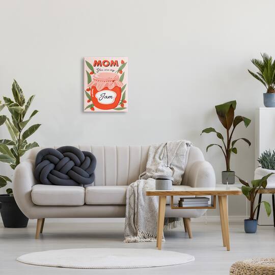 Stupell Industries You Are My Jam Mother's Day Canvas Wall Art